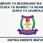 MAJINA 331 ya Walioitwa Kwenye Mafunzo Jeshi la Uhamiaji 2025